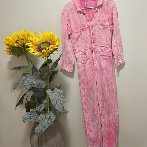 NWT Free People Madrit  jumpsuit size S - Picture 3 of 8